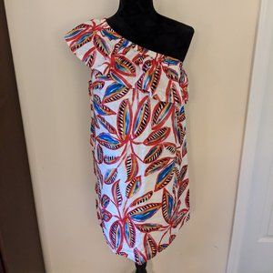 J Crew One Shoulder Dress